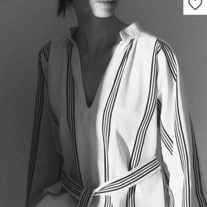 Zara Home x Tensira Capsule Collection Long Sleeve Tunic-style Dress
